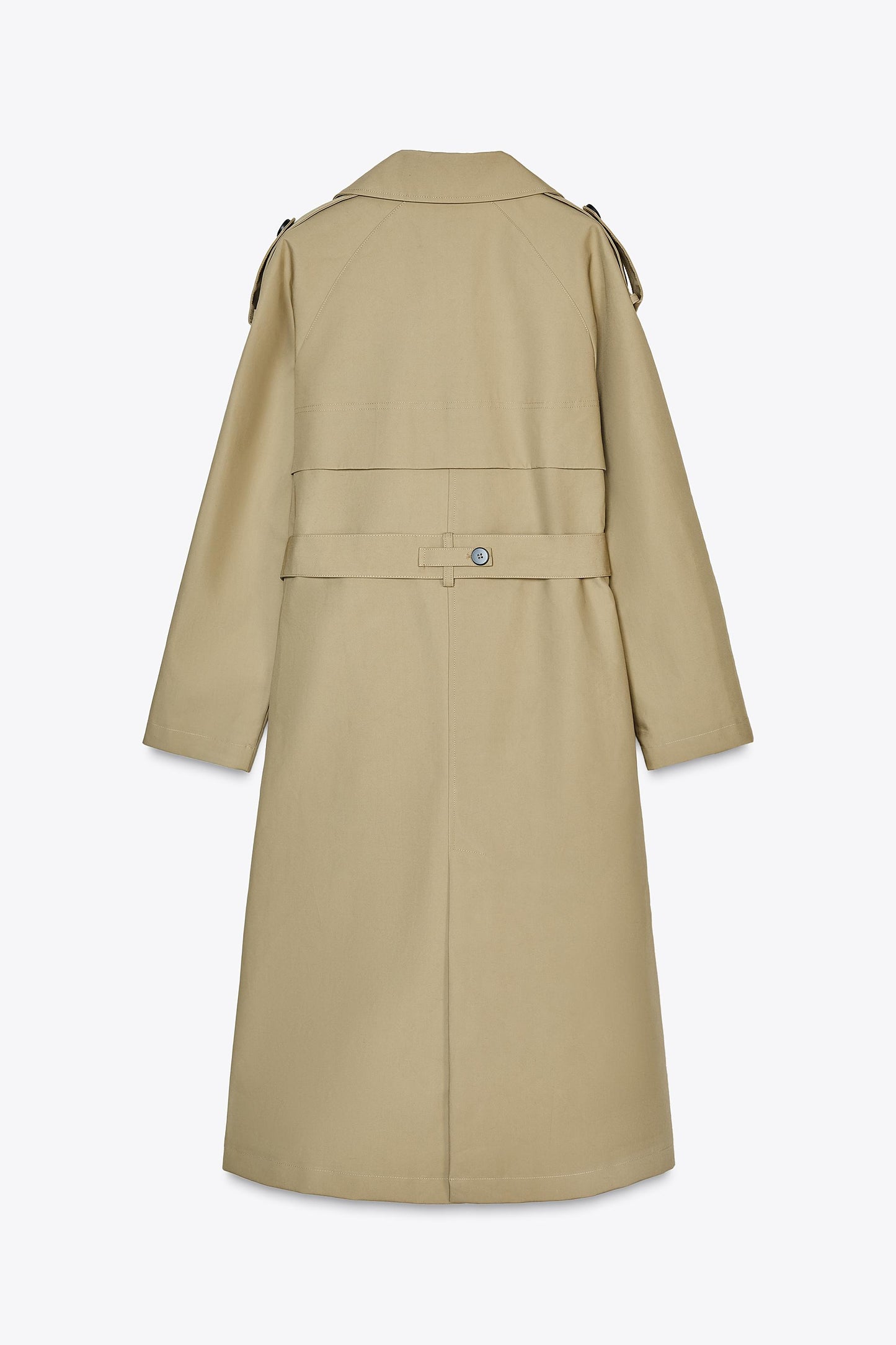 BELTED TOPCOAT