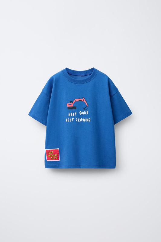CRANE PRINT T-SHIRT