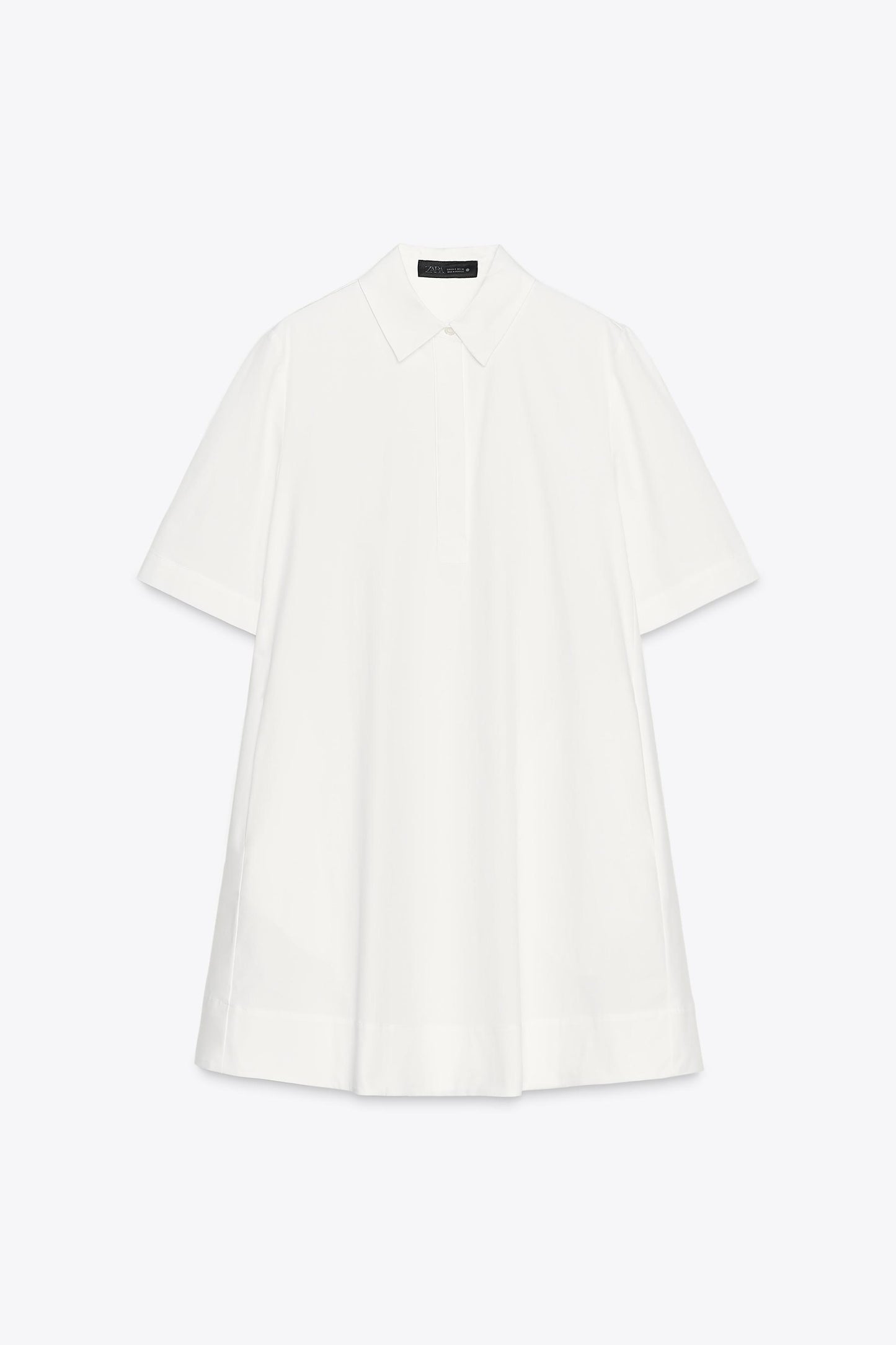 ZW COLLECTION POPLIN SHORT DRESS