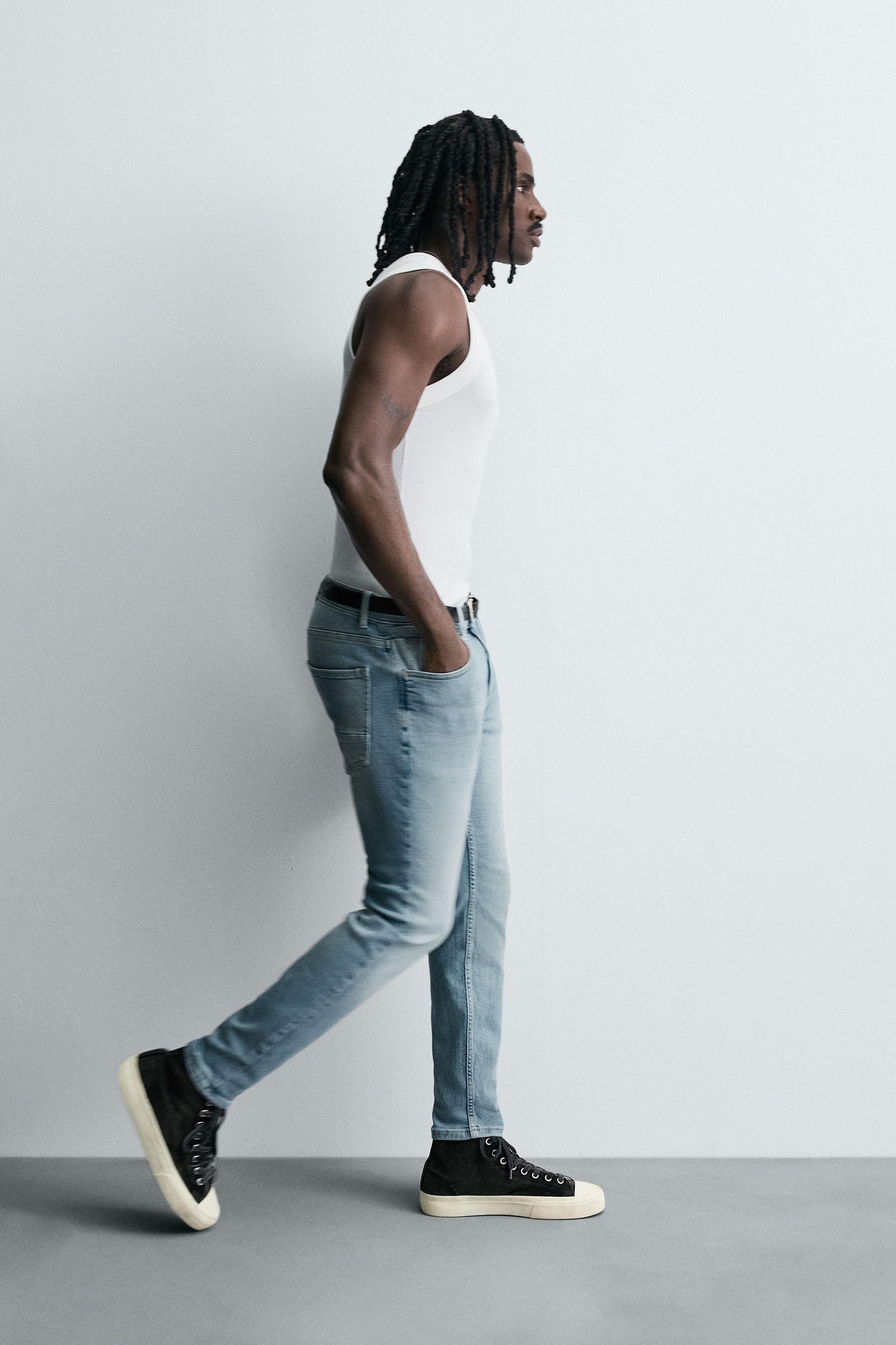 SKINNY CROPPED FIT JEANS