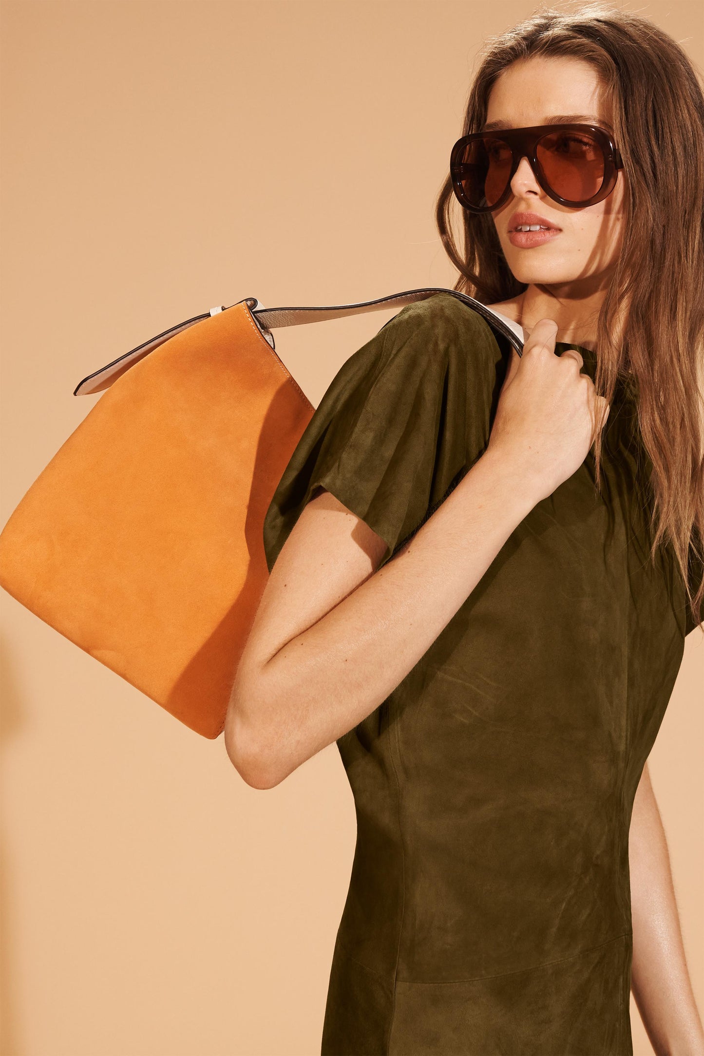 SUEDE SHOPPER BAG LIMITED EDITION