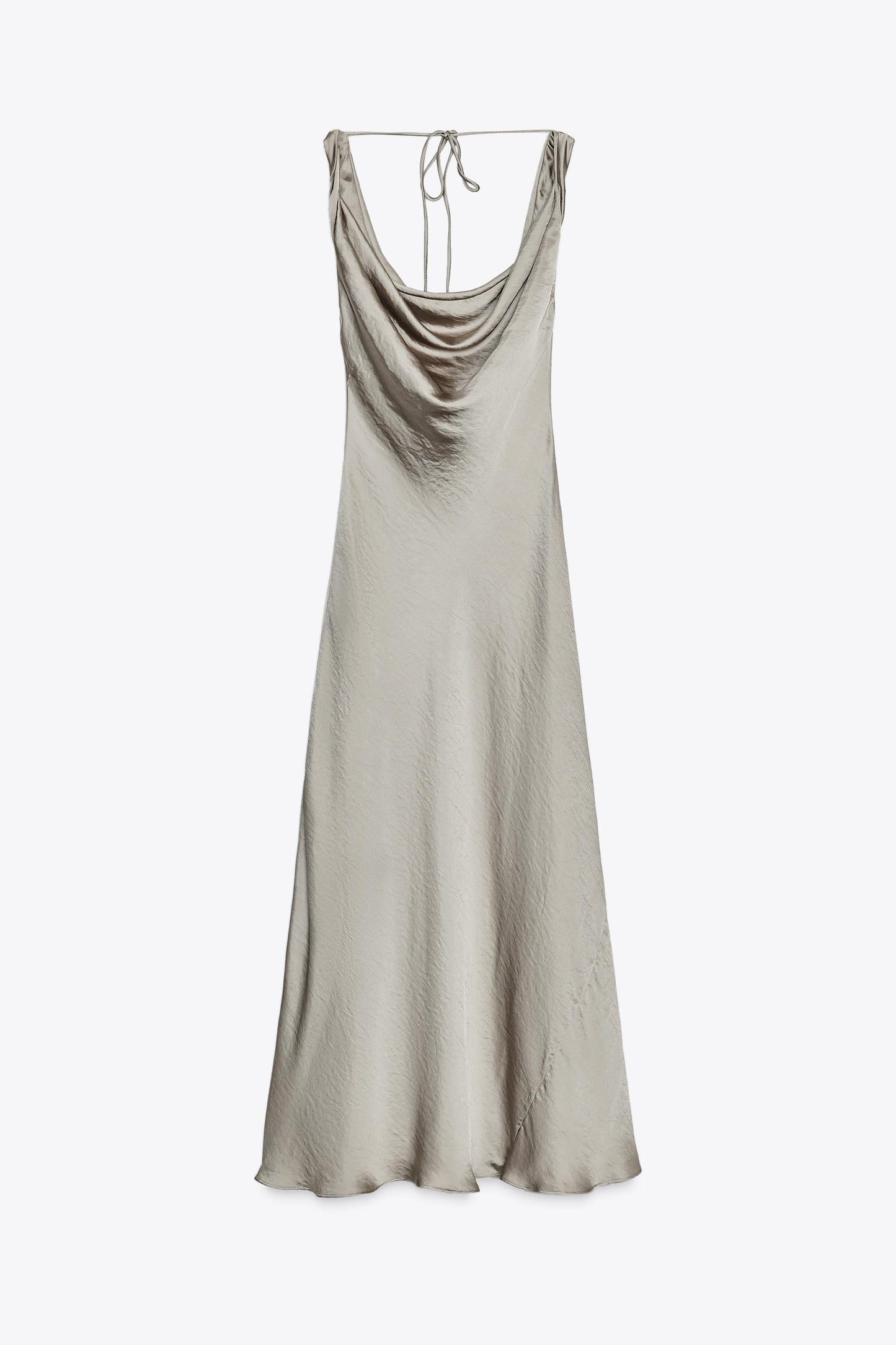 ZW COLLECTION SATIN LONG DRESS