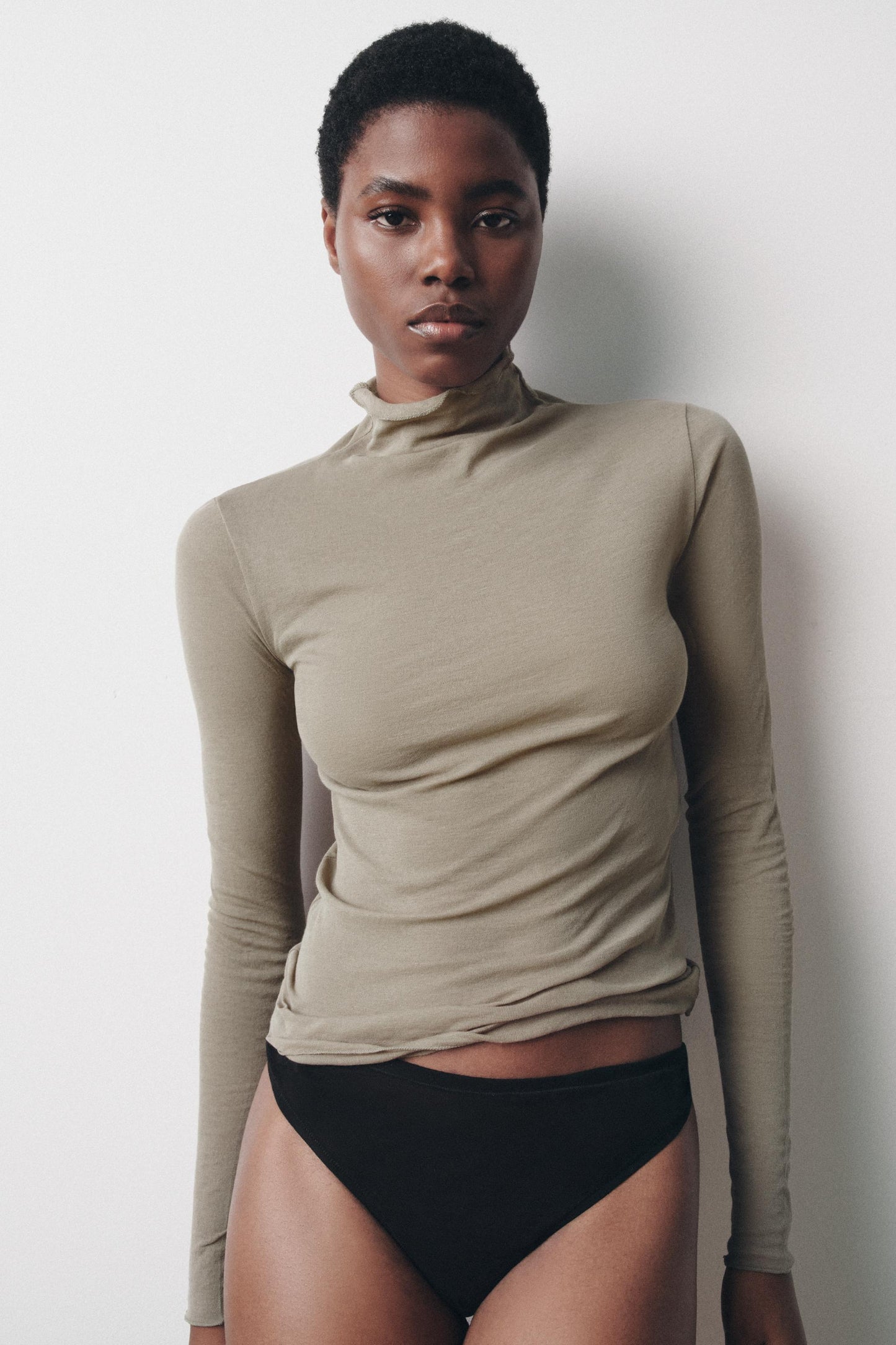 COTTON JERSEY TOP