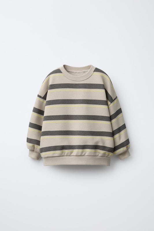 STRIPED SWEATSHIRT