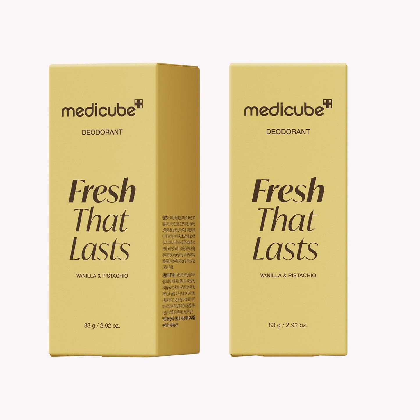 [NEW] [medicube] Deodorant Vanilla & Pistachio Fresh That Lasts | 24 Hour Odor Control, No Aluminum, Baking Soda, Parabens, Phthalates, Ethanol | Brightening & Smoothing for Dark Underarms with Kojic Acid & Turmeric | Korean Skincare, K-Beauty