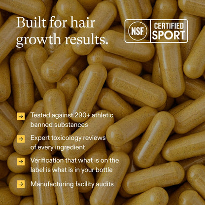 Nutrafol Women's Hair Growth Supplements, Clinically Proven for Visibly Thicker and Stronger Hair