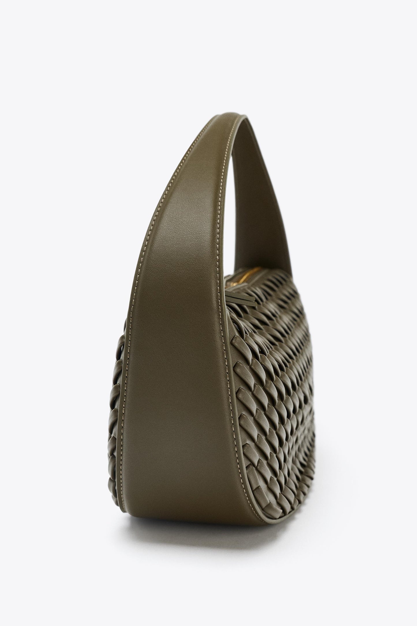WOVEN EFFECT HANDBAG