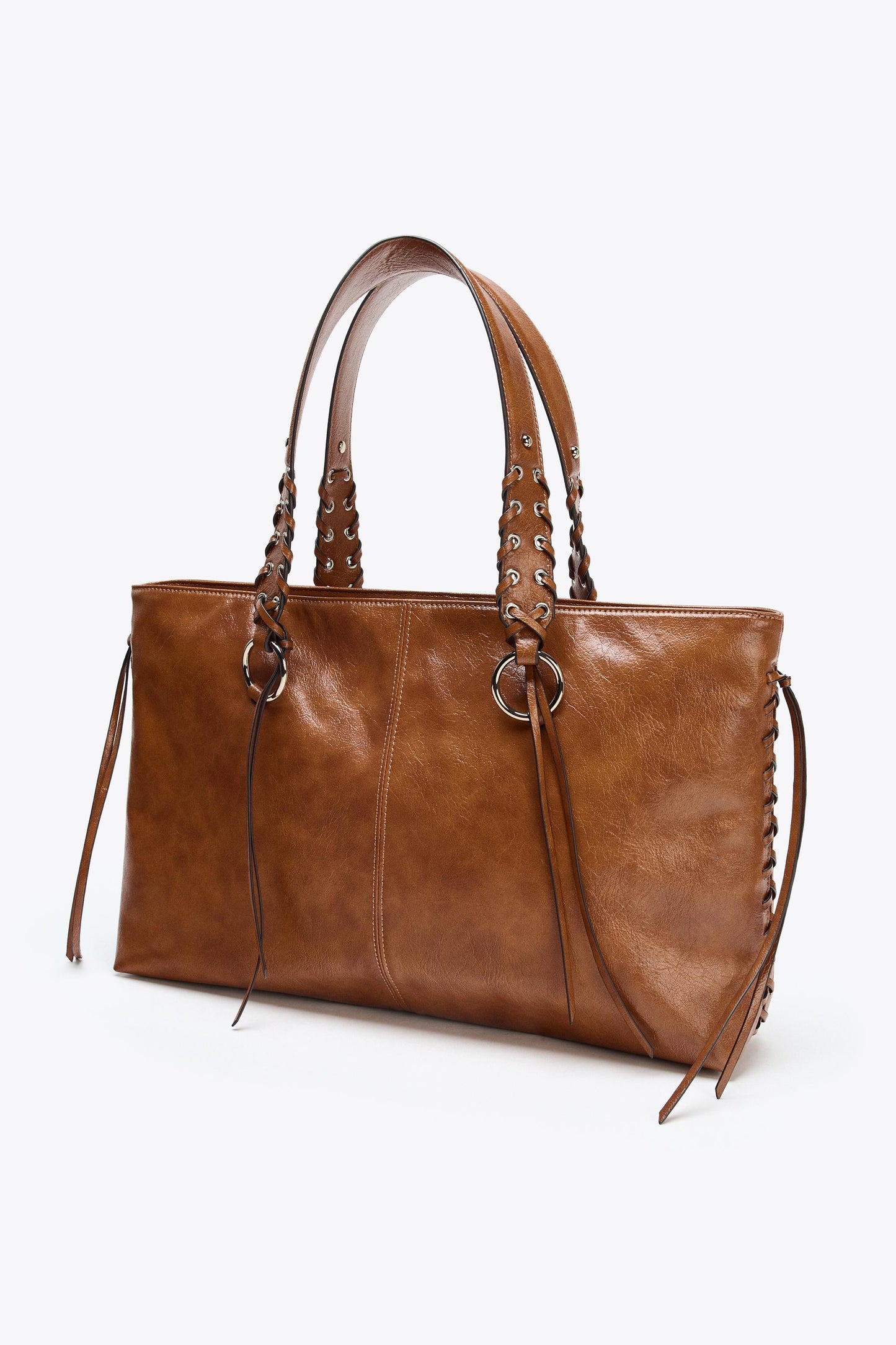 FRINGED TOTE BAG