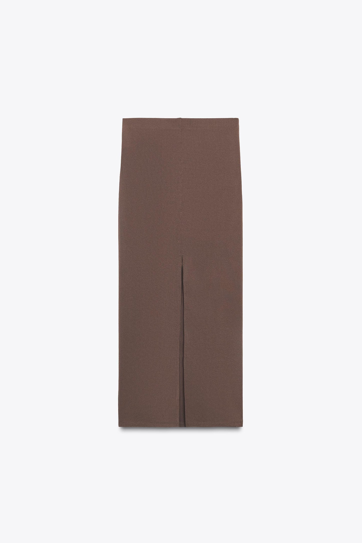 TEXTURED MIDI SKIRT
