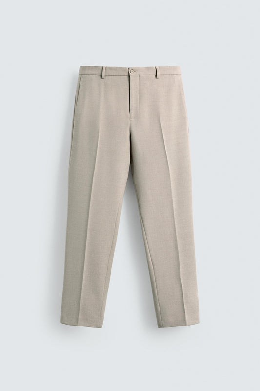 SLIM FIT SUIT PANTS
