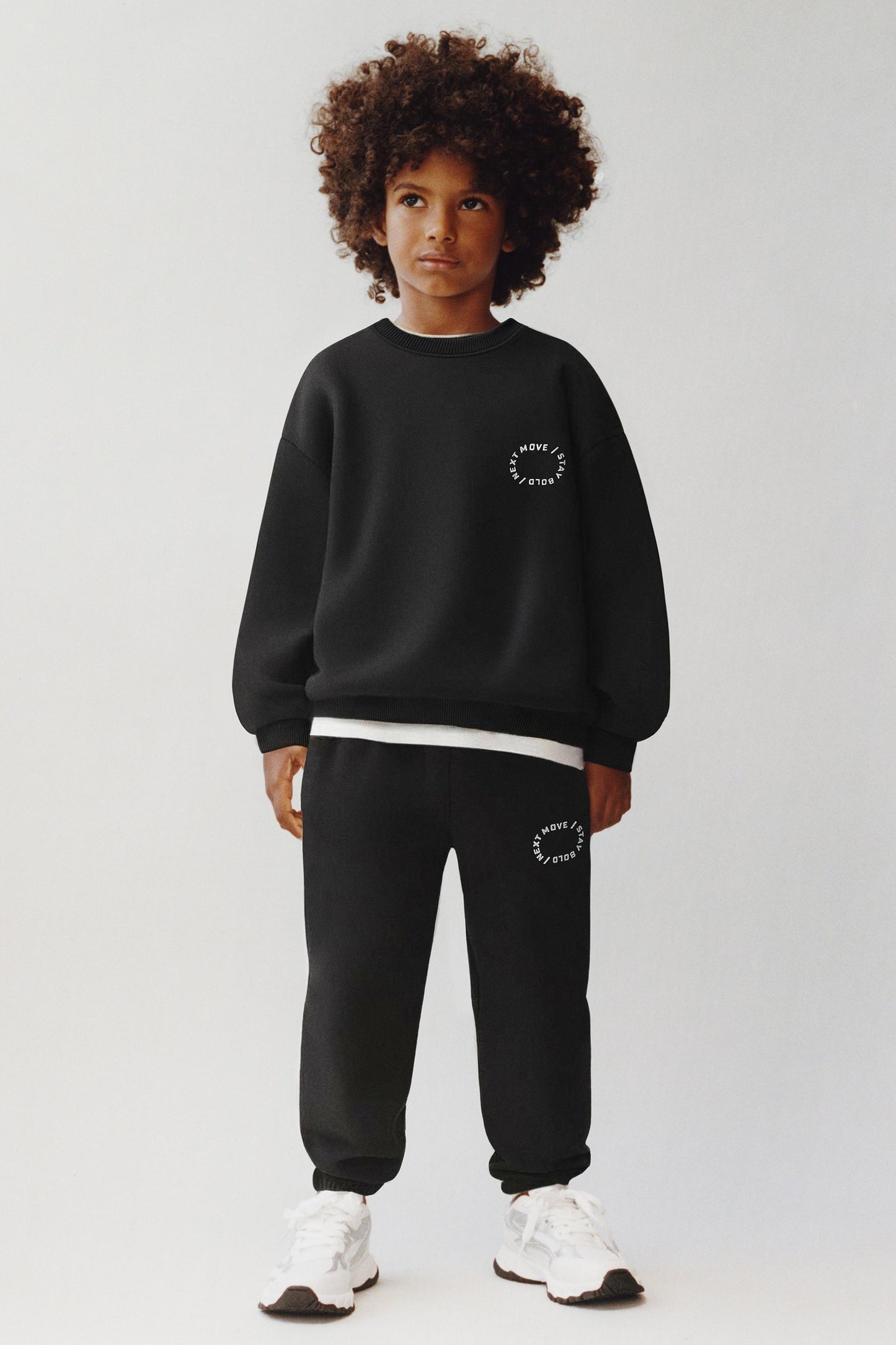 BASIC TEXT JOGGER PANTS