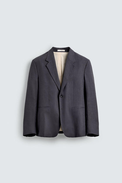 100% LINEN SUIT BLAZER