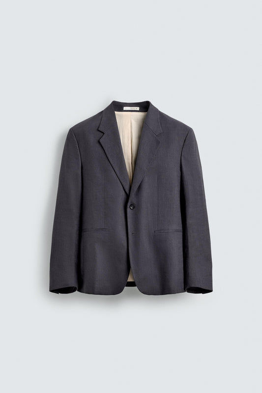 100% LINEN SUIT BLAZER