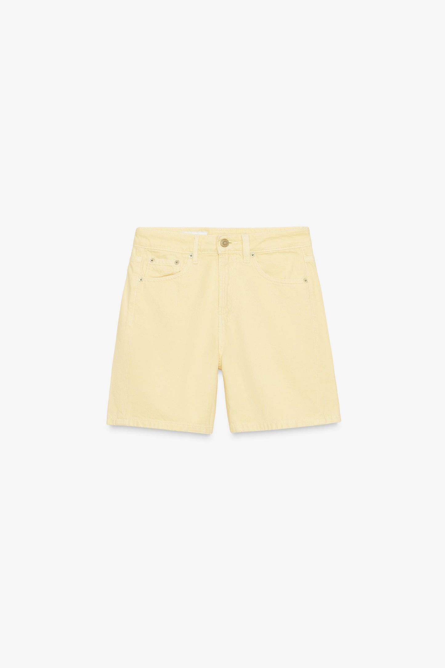MID-RISE TRF DENIM SHORTS