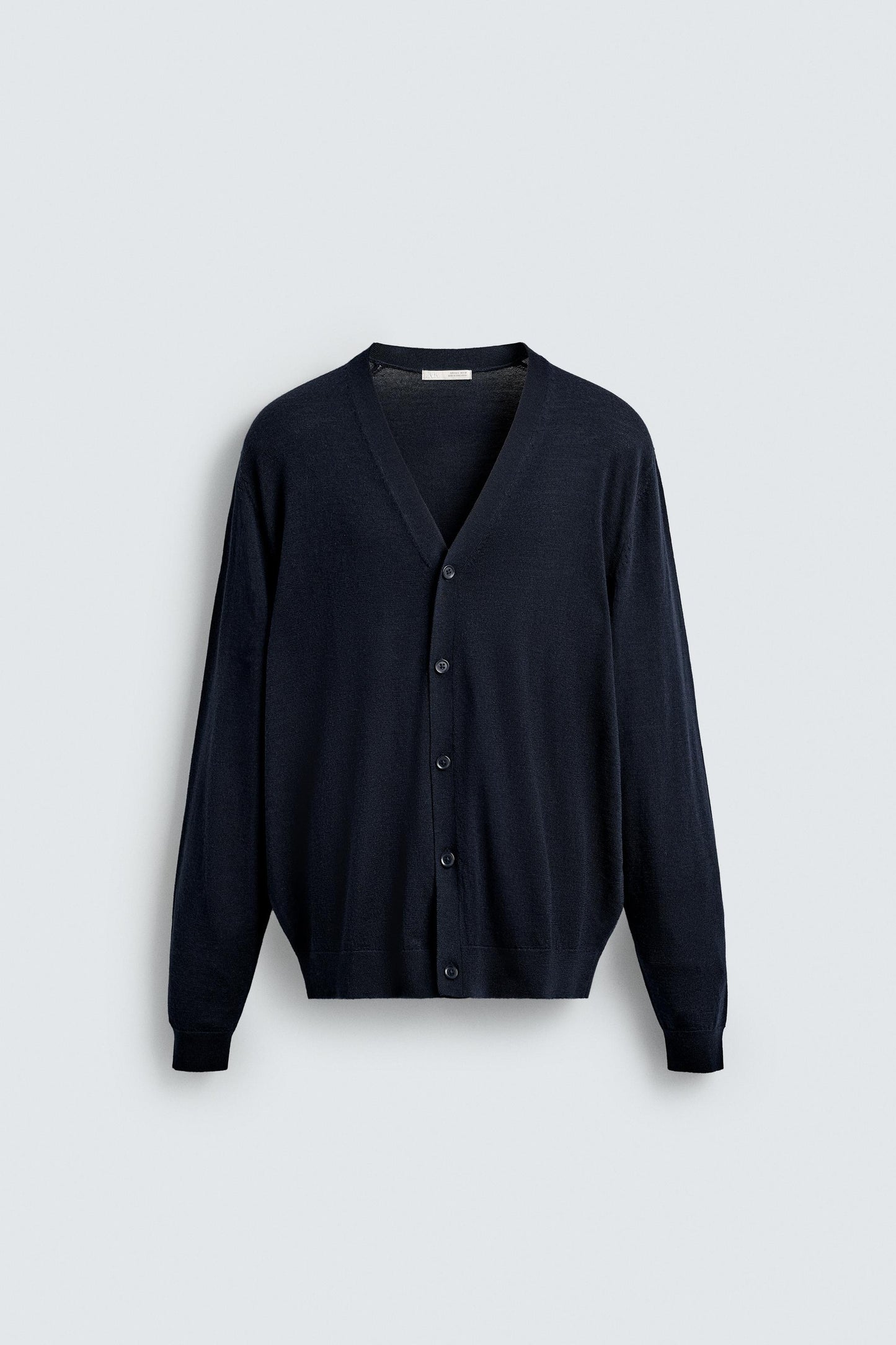 100% WOOL CARDIGAN
