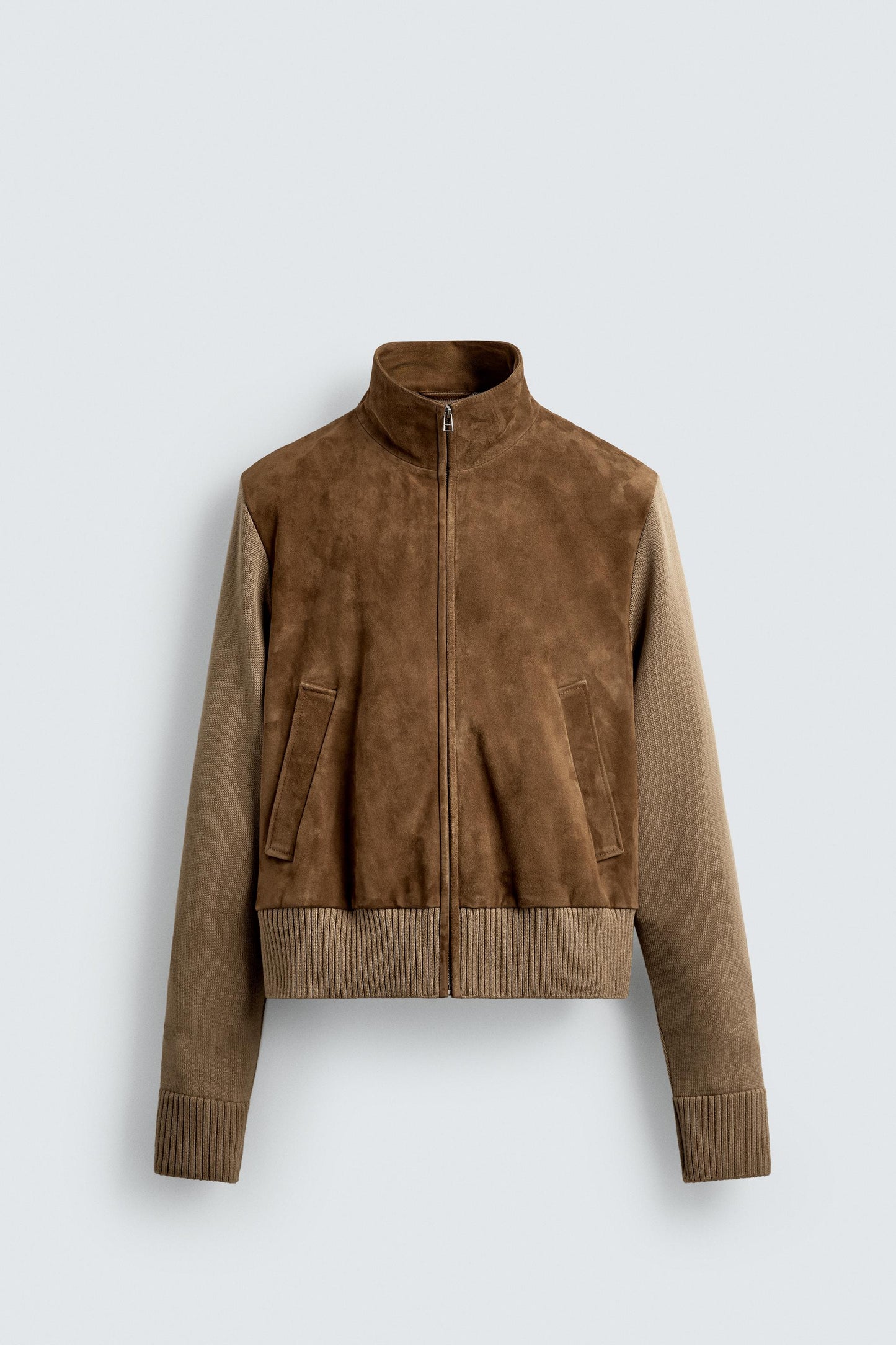 LEATHER COMBINATION JACKET LIMITED EDITION