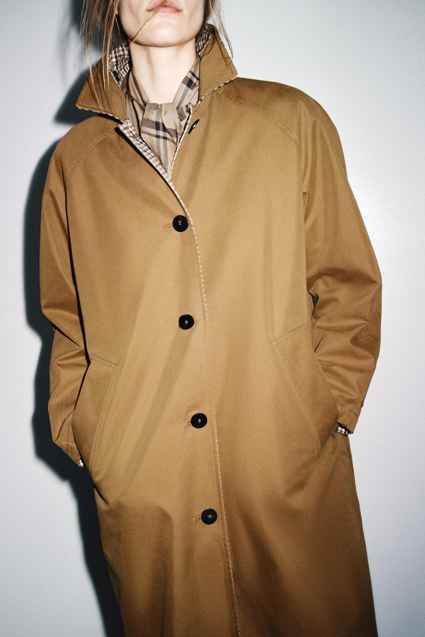 REVERSIBLE TRENCH COAT ZW COLLECTION