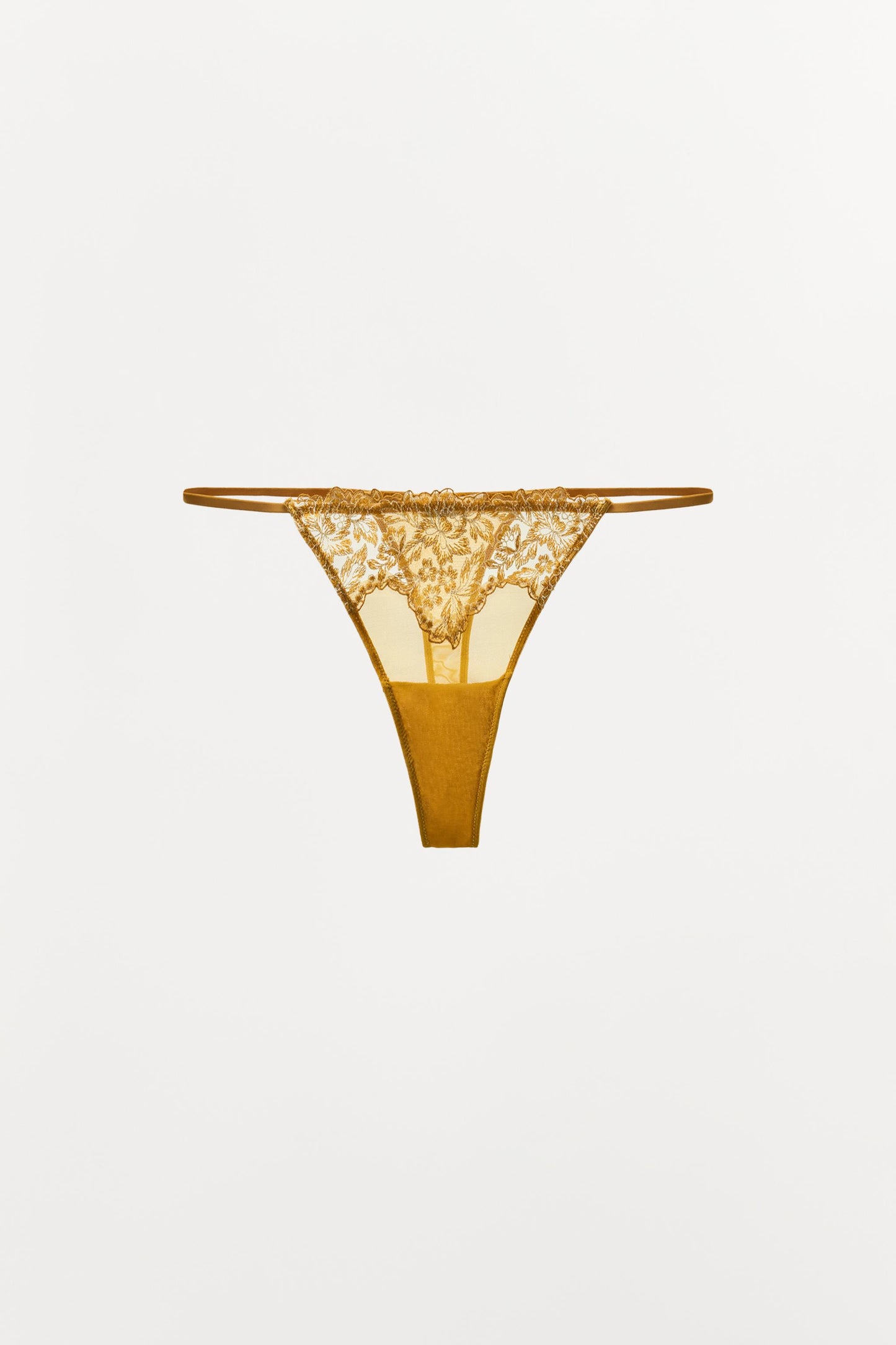 MESH LACE THONG