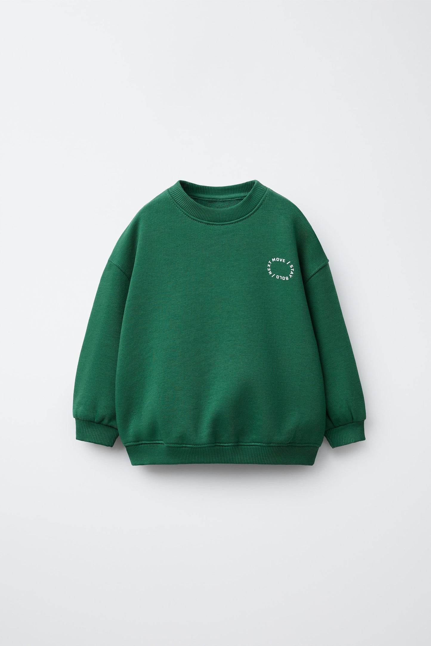 BASIC TEXT SWEATSHIRT