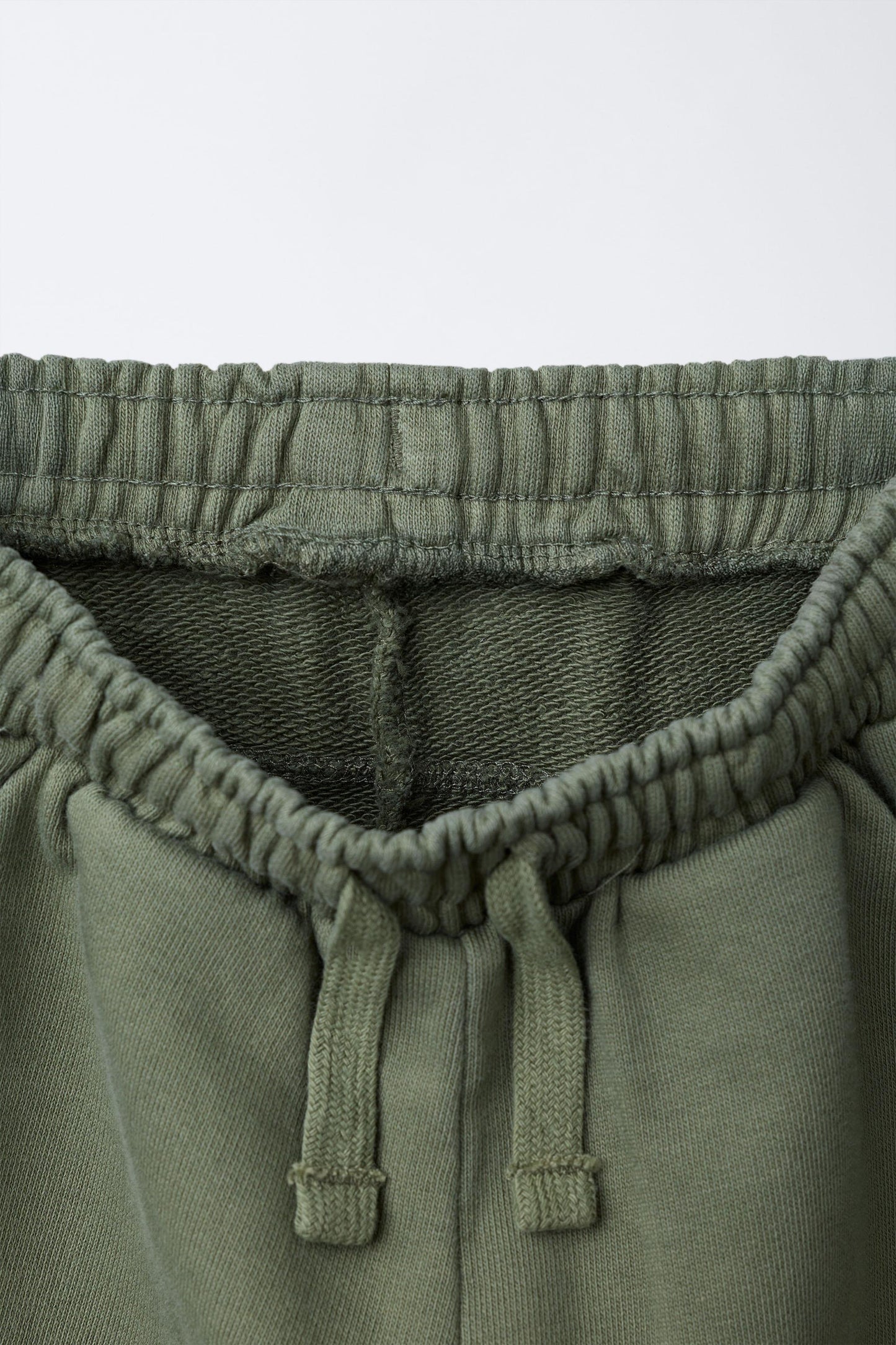 STRAIGHT LOGO PLUSH PANTS