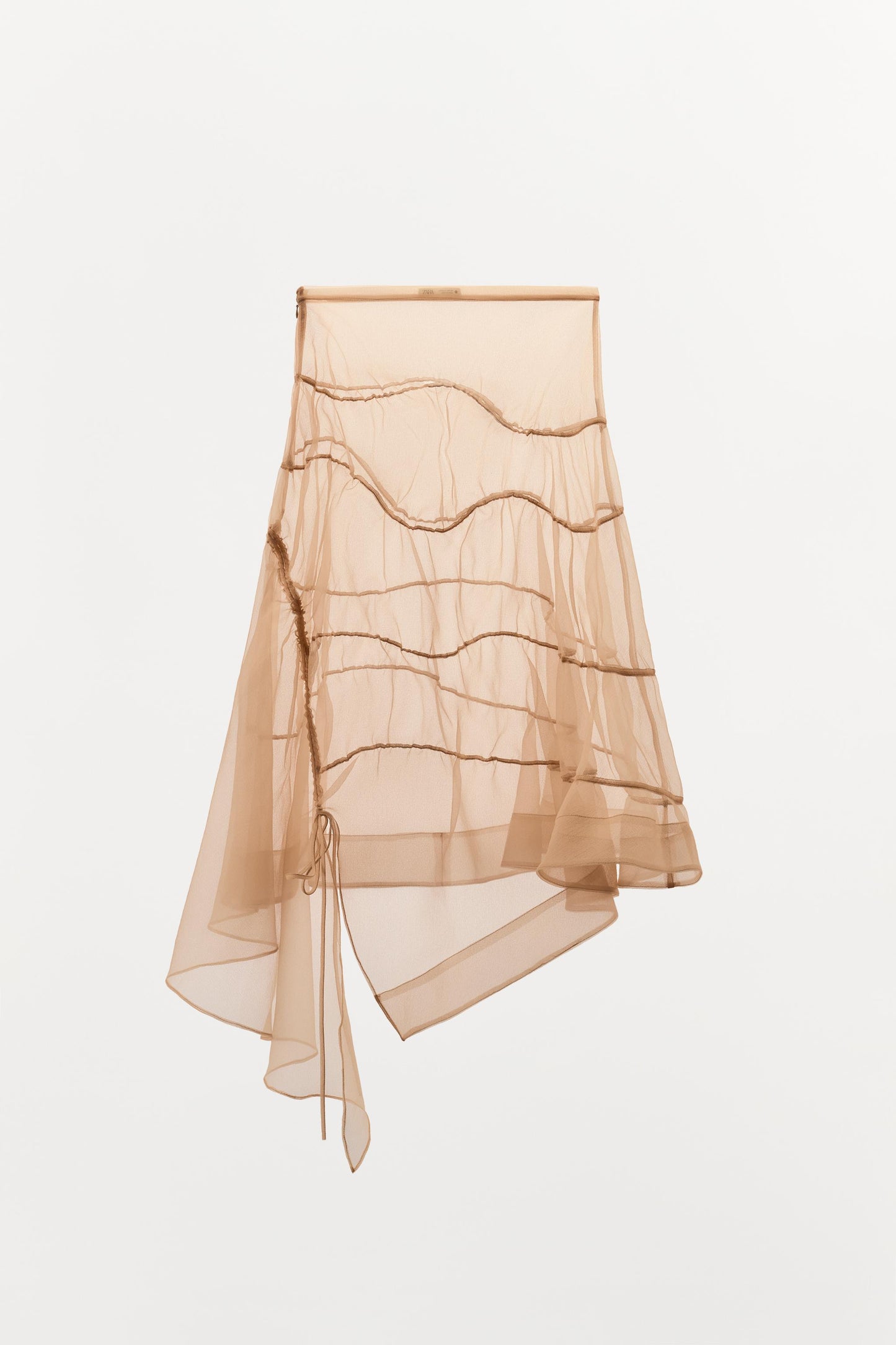 RUFFLED ORGANZA SKIRT