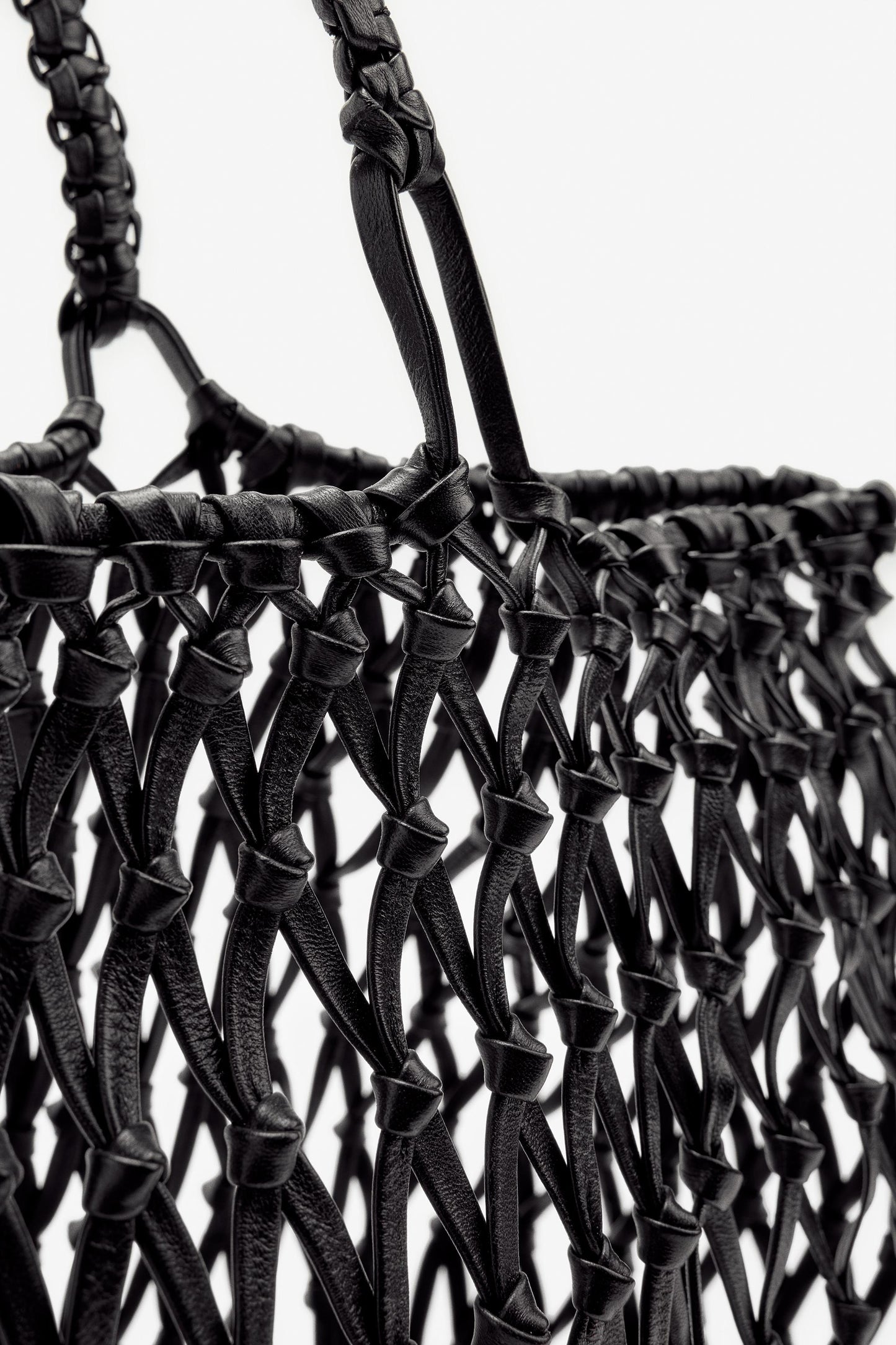 LIMITED EDITION BRAIDED LEATHER MAXI SHOPPER