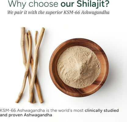 10-in-1 Shilajit Gummies (4000mg)|Tongkat Ali, Maca, 75% Fulvic Acid | Sugar-Free & Vegetarian2.