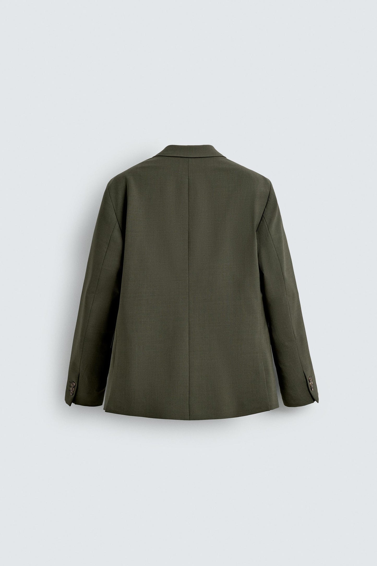 WOOL DOUBLE BREASTED SUIT BLAZER
