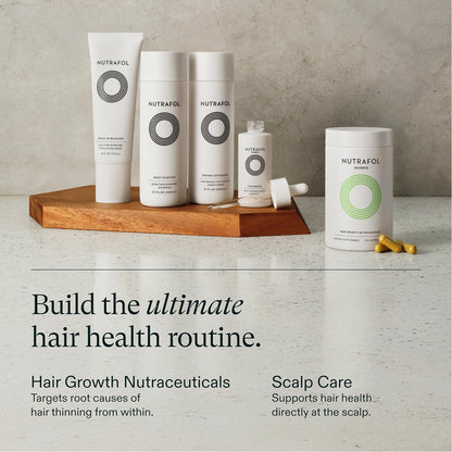 Nutrafol Women's Hair Growth Supplements, Clinically Proven for Visibly Thicker and Stronger Hair