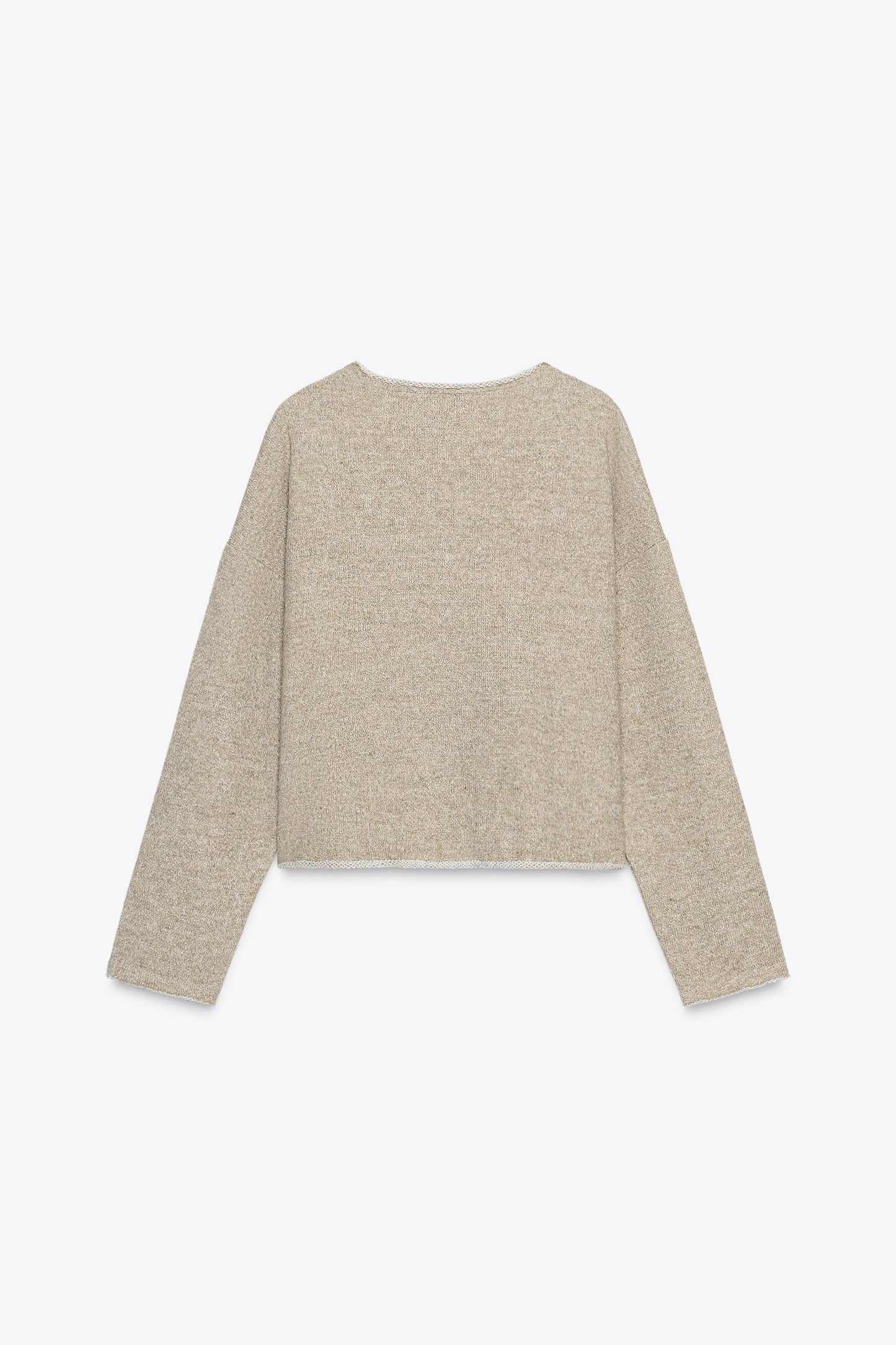 RUSTIC V-NECK SWEATSHIRT