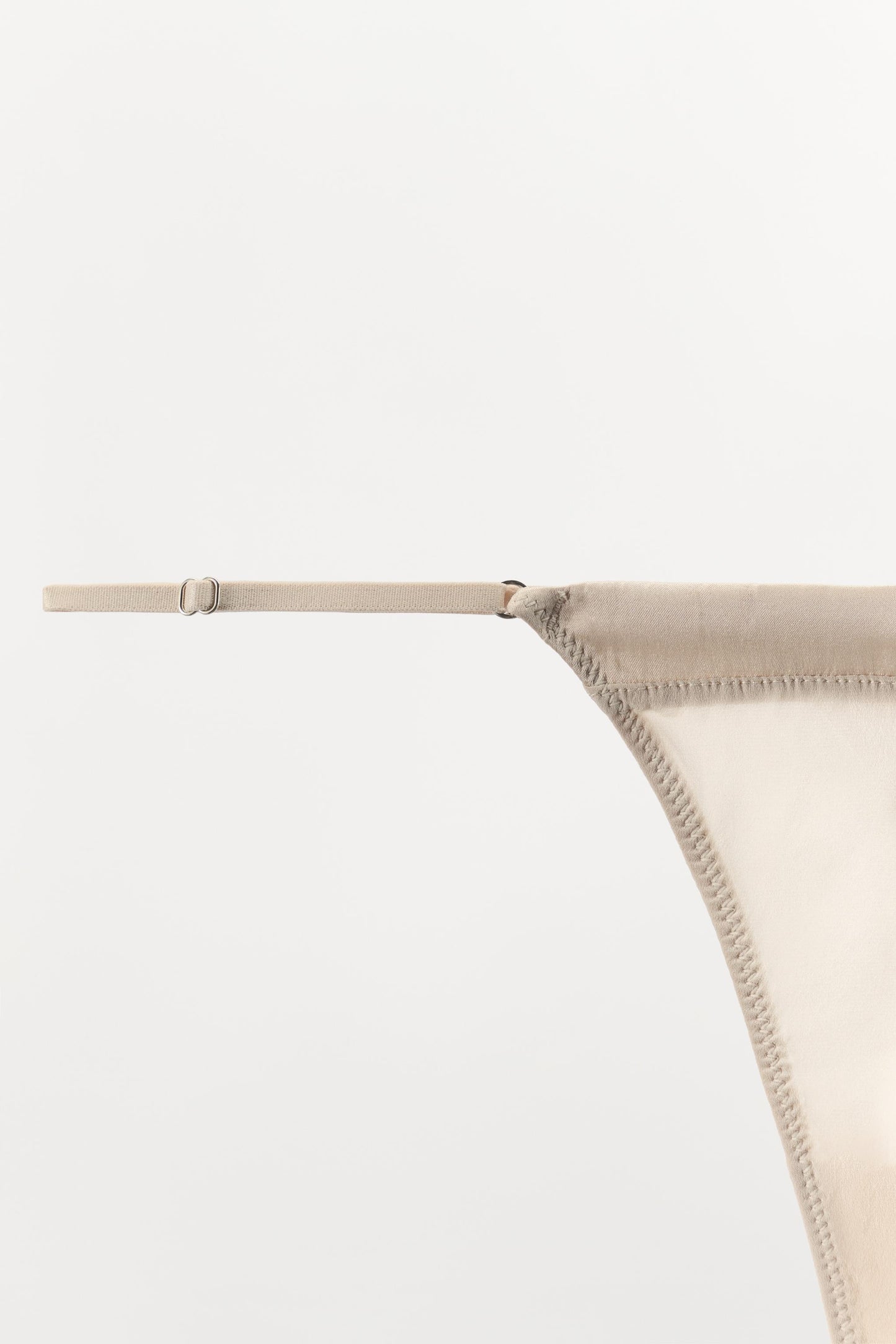 SILK BLEND THONG