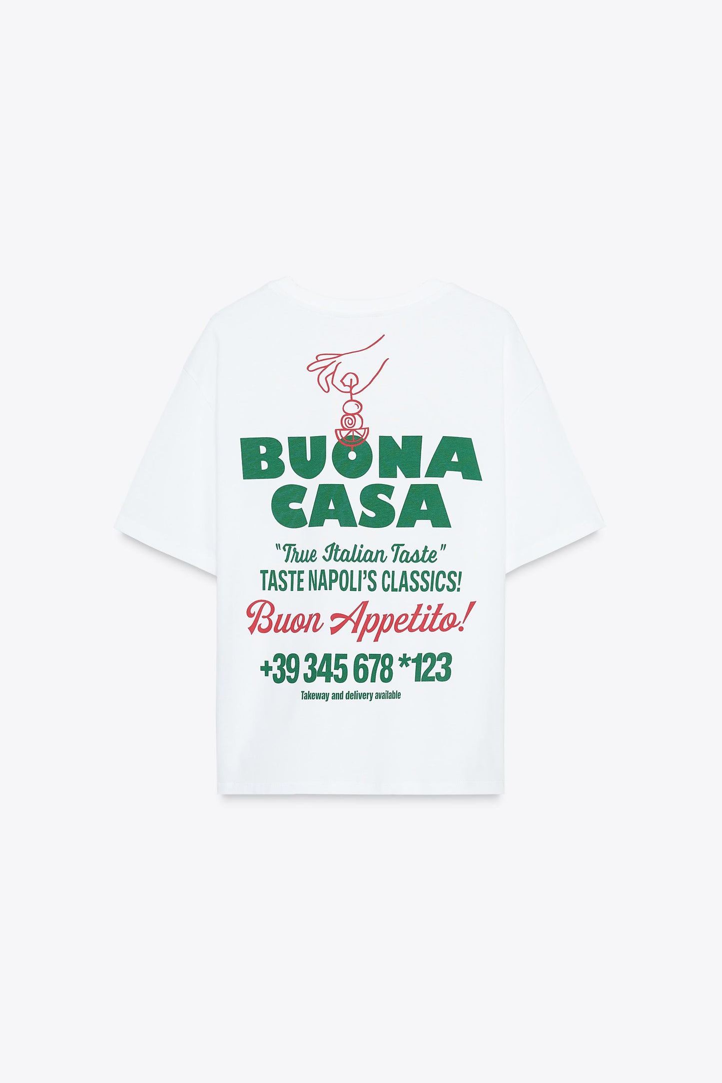 TEXT PRINT T-SHIRT