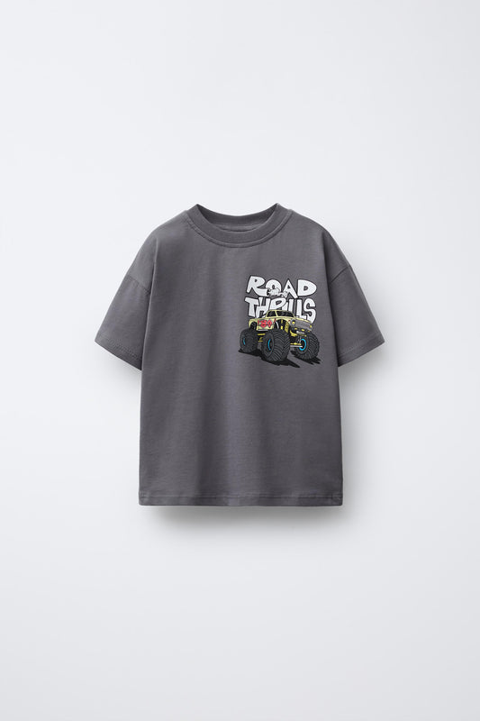 CAR PRINT T-SHIRT