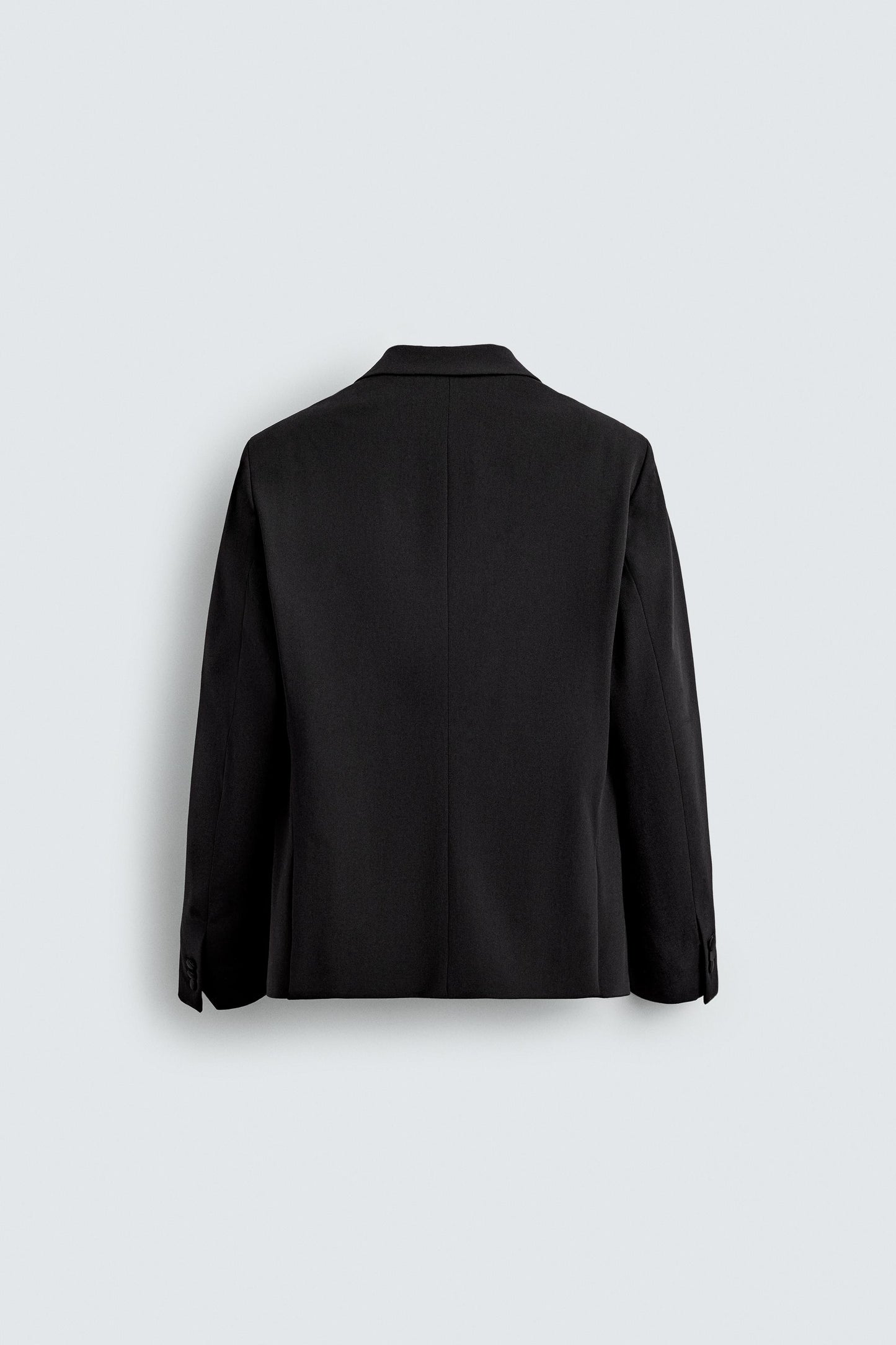 WOOL BLEND TUXEDO SUIT BLAZER