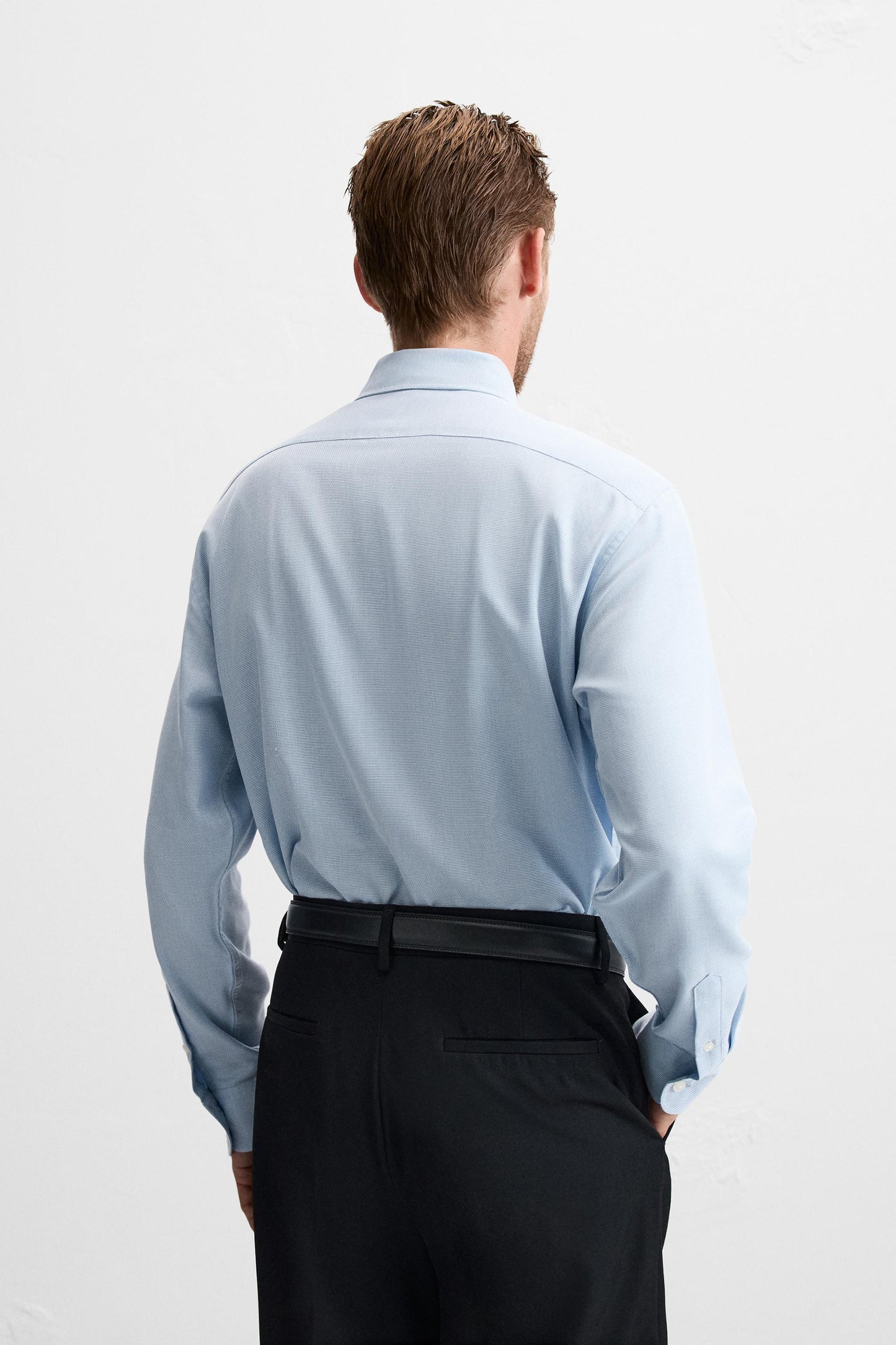 EASY CARE TEXTURED SHIRT