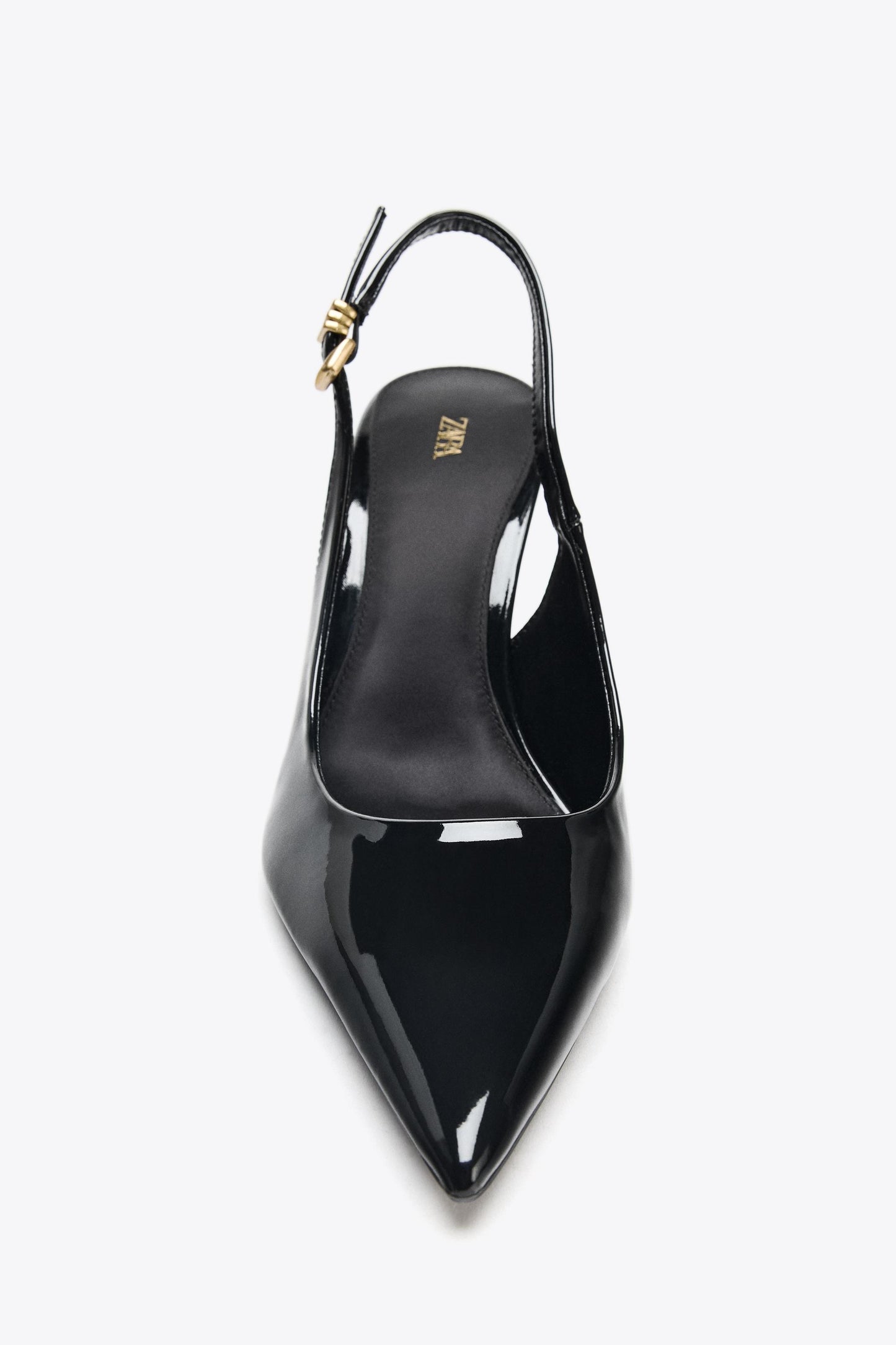METAL BUCKLE HEELS