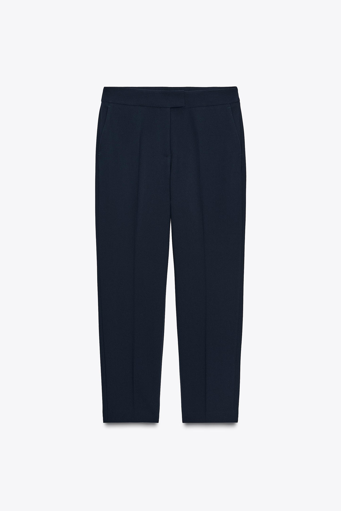 HIGH-WAISTED SLIM PANTS