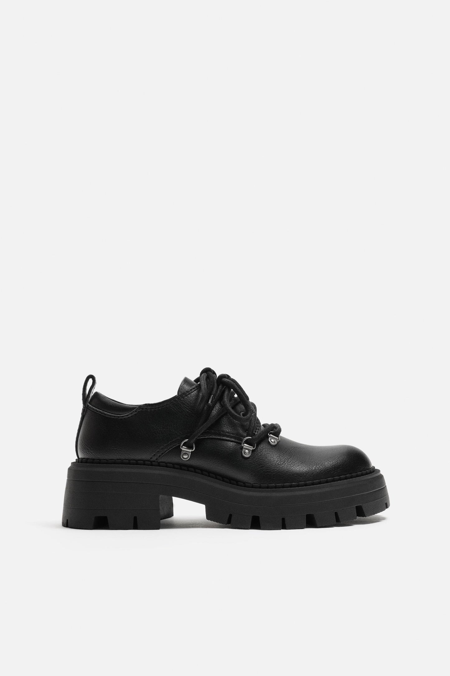 MULTI-LACE CHUNKY SHOES