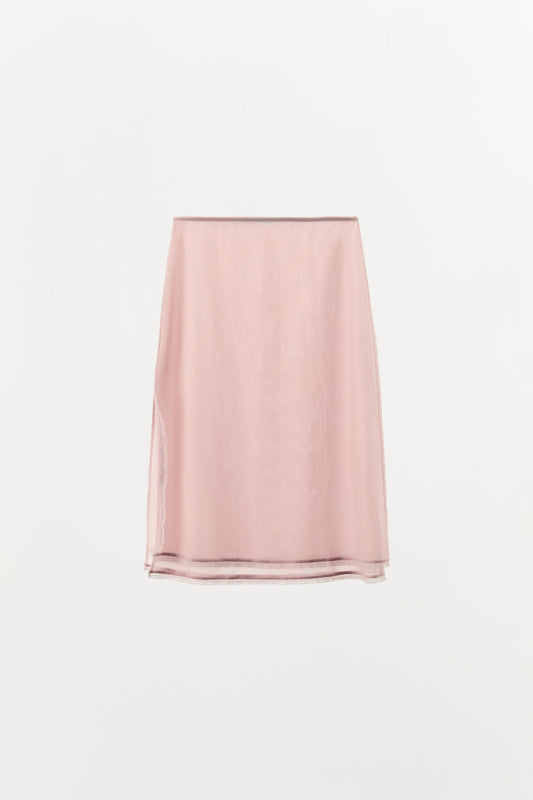 ORGANZA MIDI SKIRT