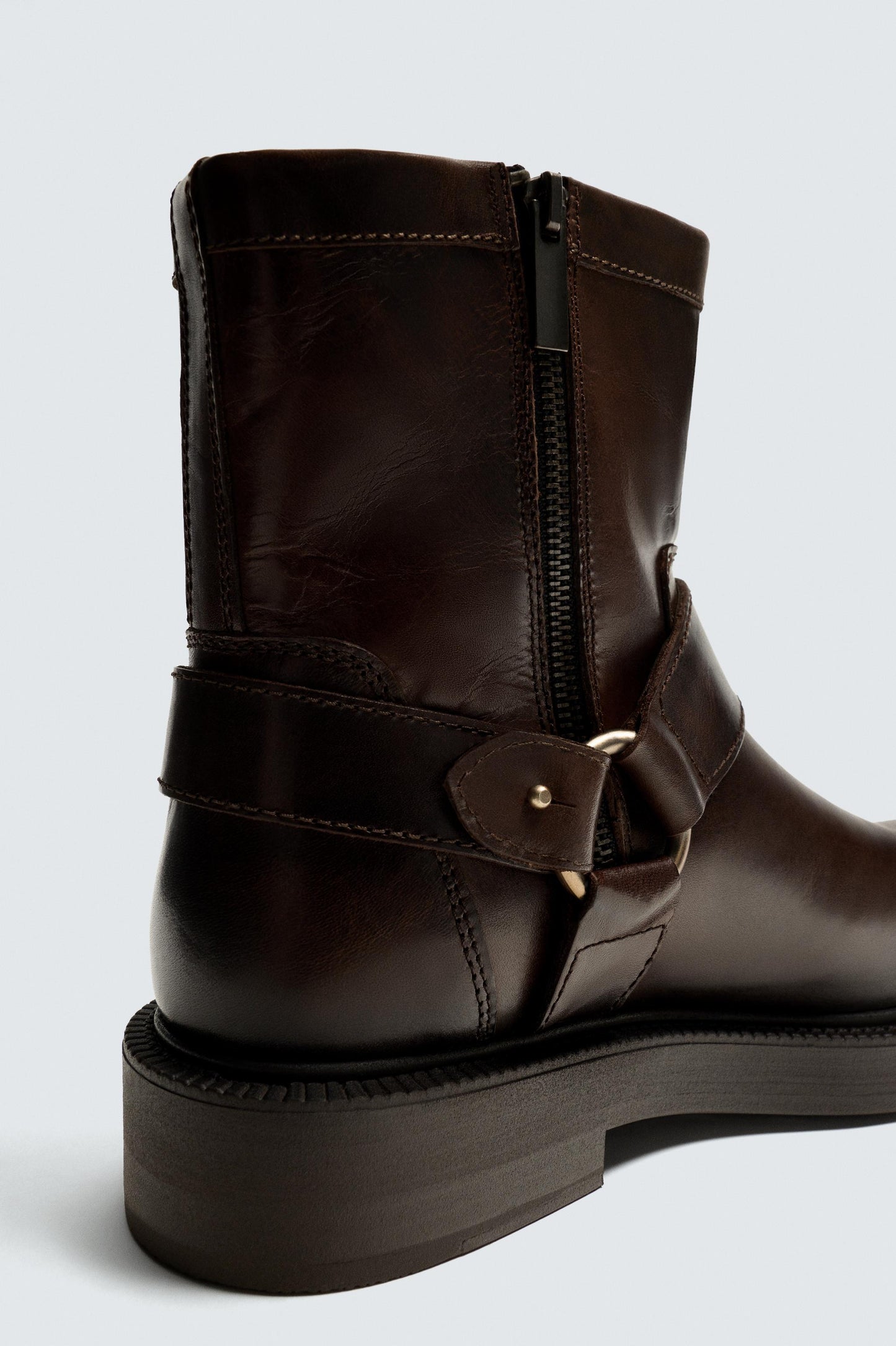 LIMITED EDITION HARNESSED LEATHER BOOTS