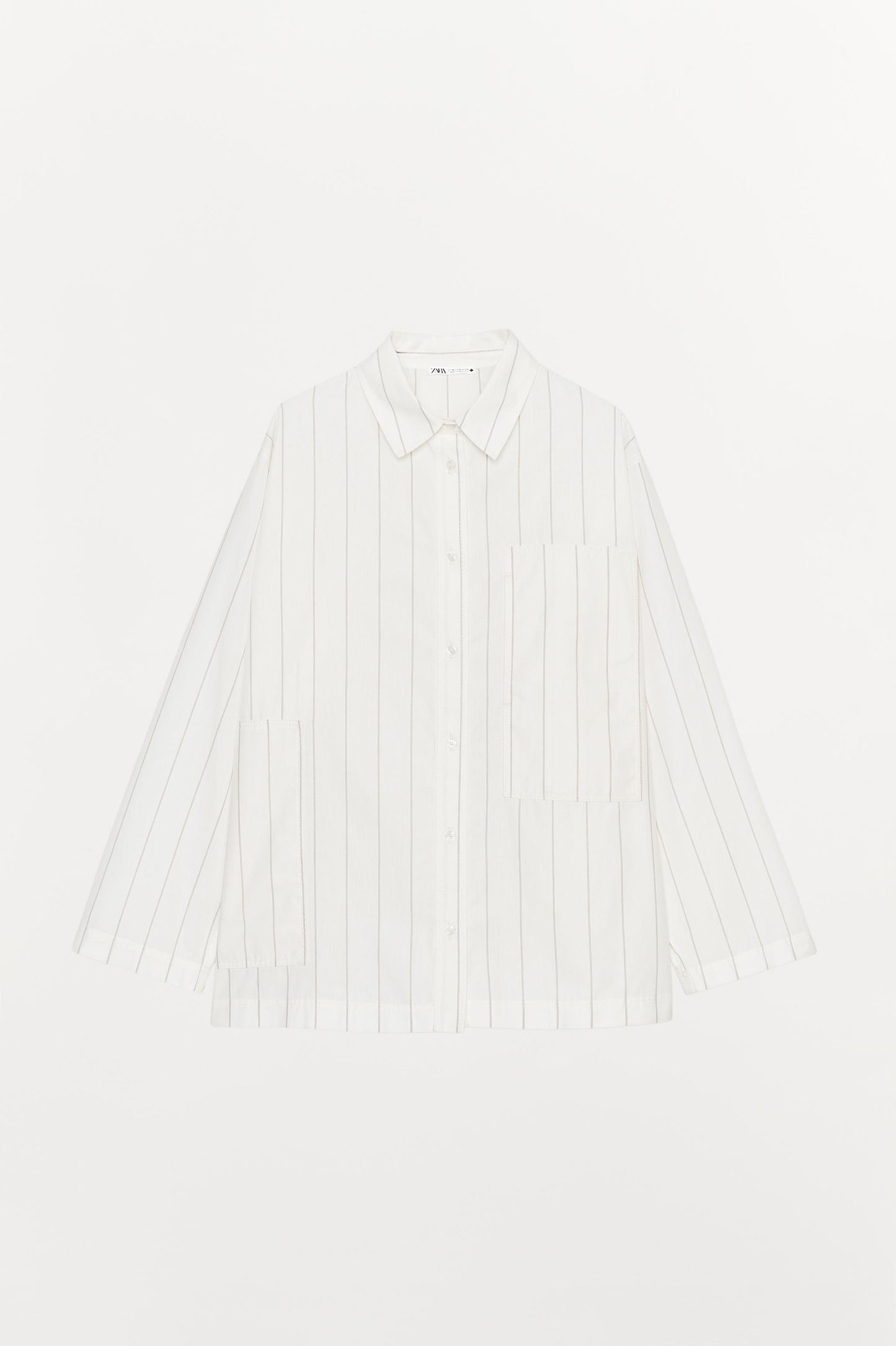 STRIPED PAJAMA SHIRT