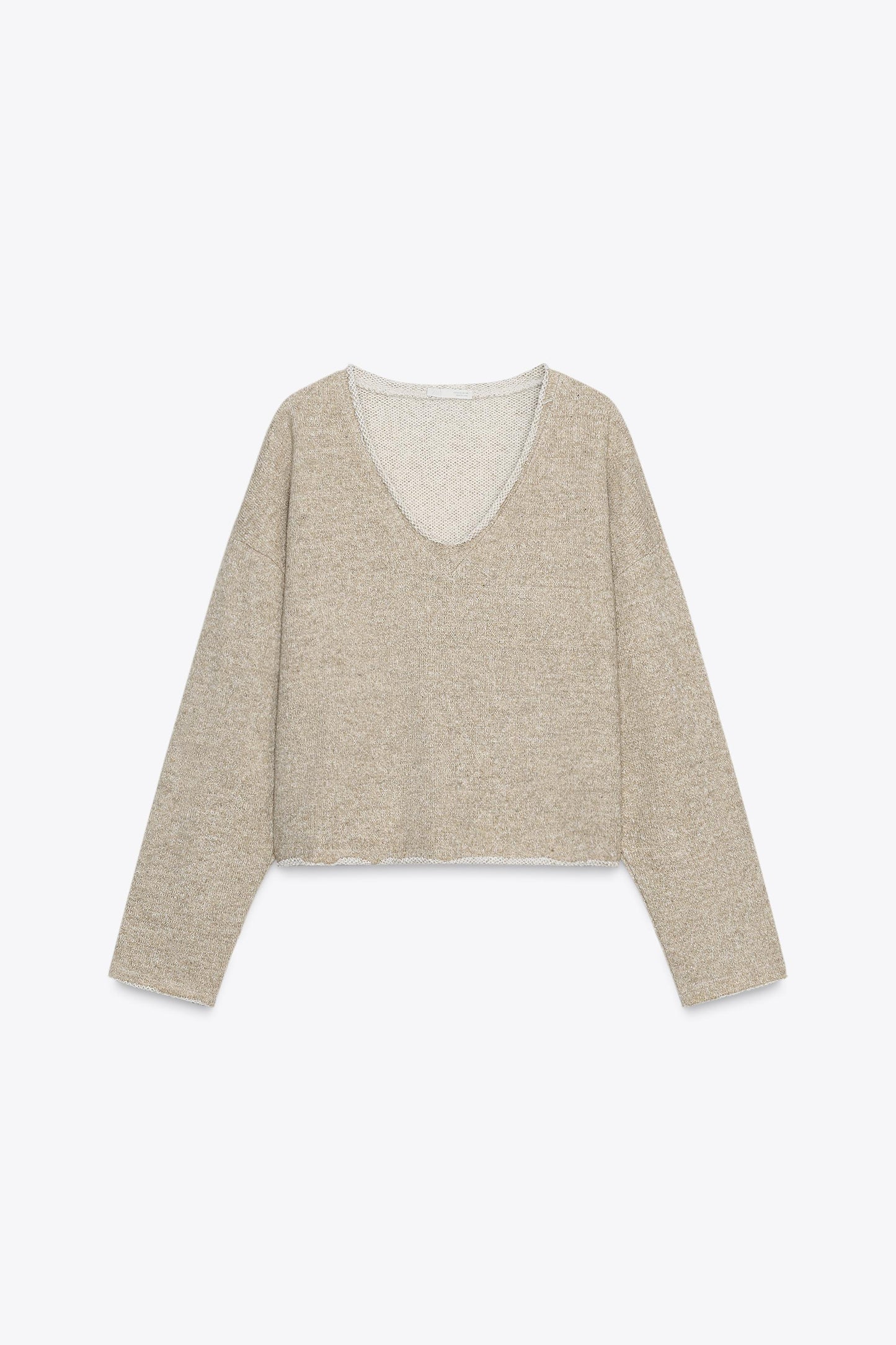 RUSTIC V-NECK SWEATSHIRT