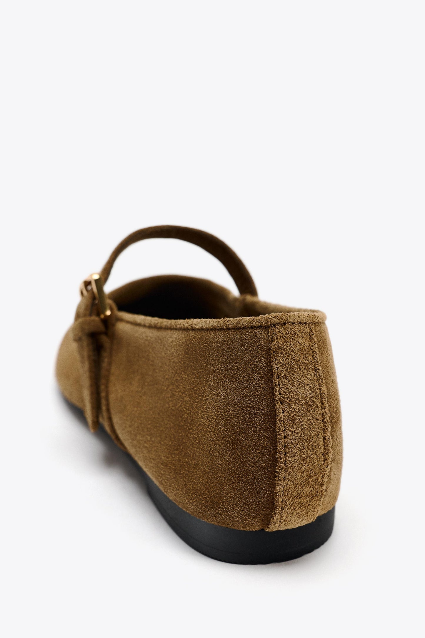 SUEDE BALLET FLATS
