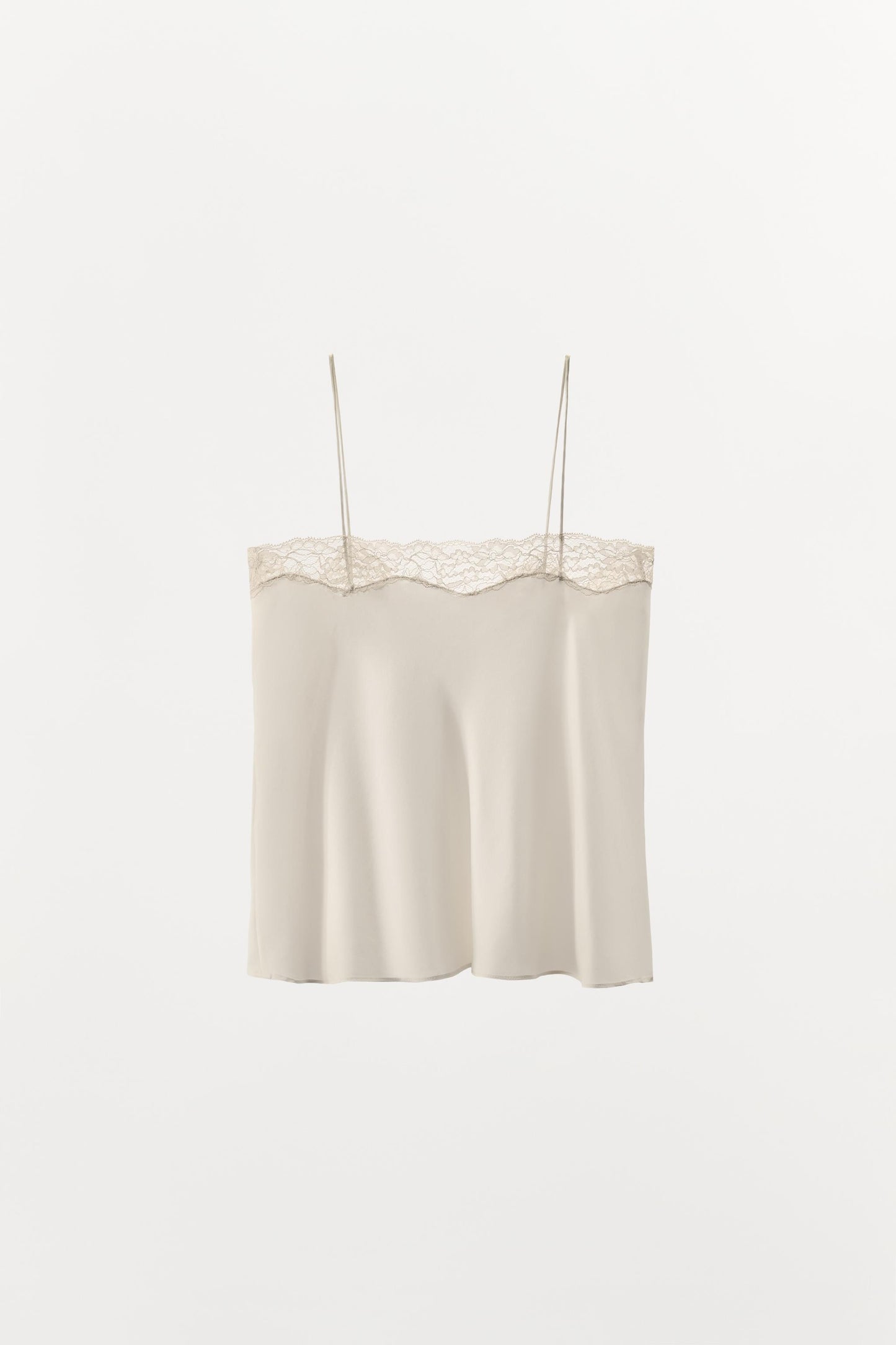SILK LACE CAMISOLE TOP