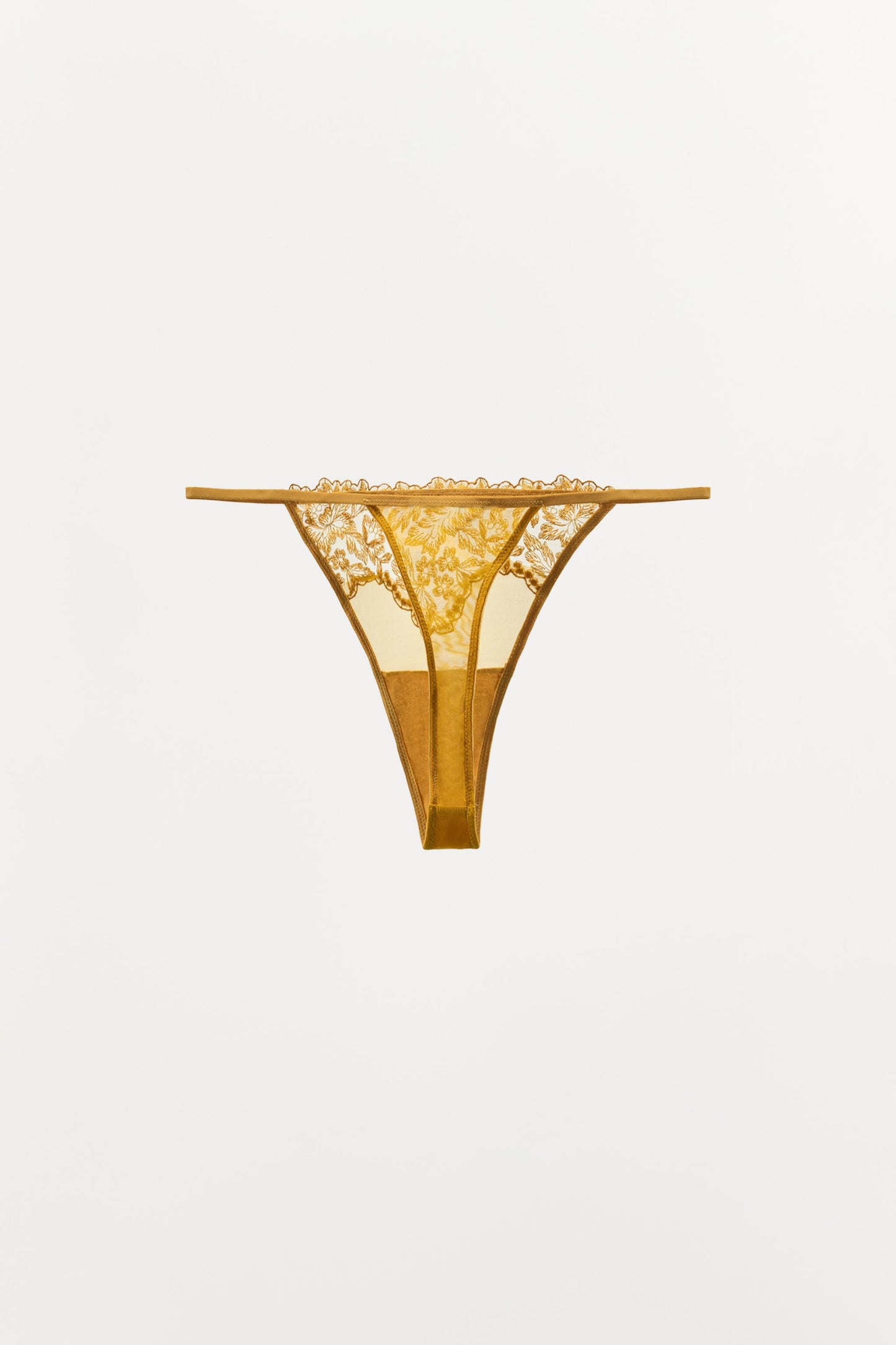 MESH LACE THONG