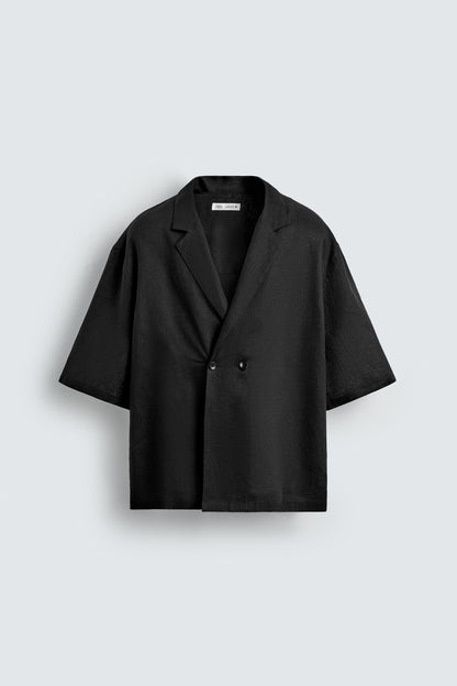 100% LINEN KIMONO SHIRT