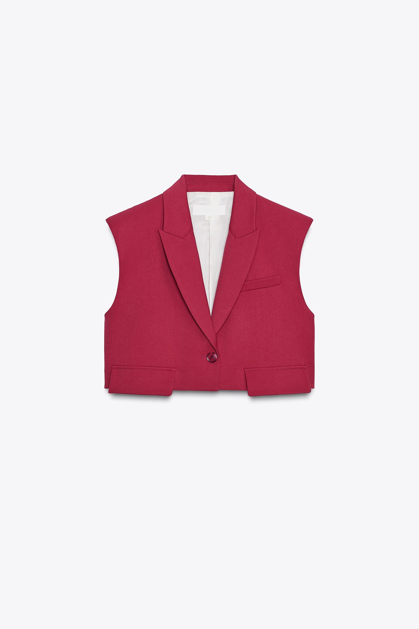 SHORT VEST WITH FLAPS