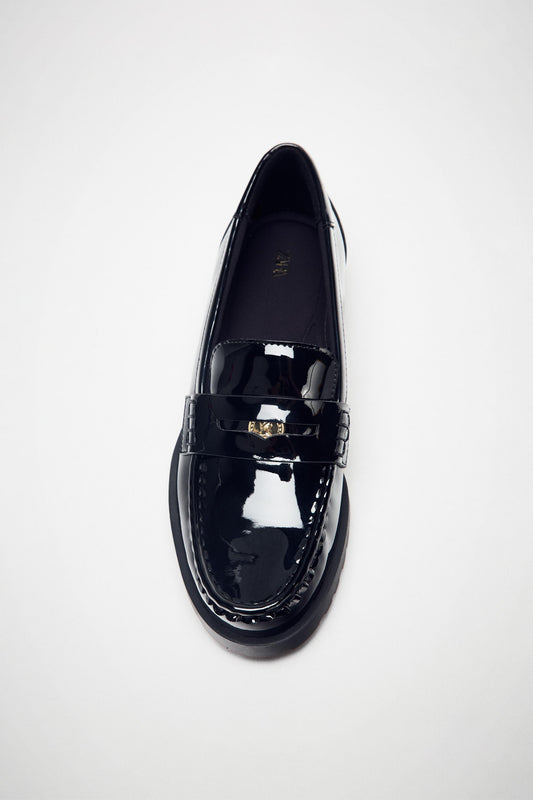 PENNY PLATFORM LOAFERS