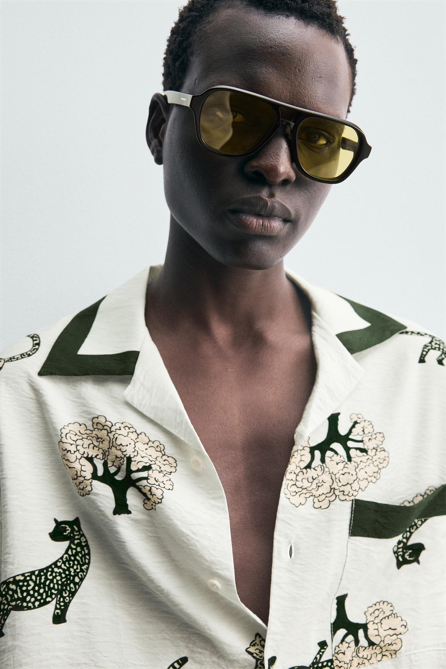 ANIMAL PRINT SHIRT