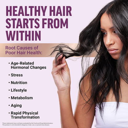 Force Factor - Hair Growth Accelerator Soft Chews, Hair Growth Vitamins for Women and Men 60pc